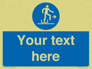 Custom Alighting from a toboggan to the right